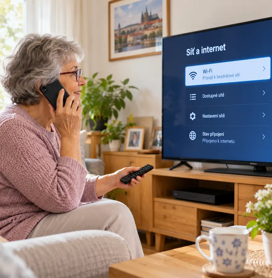 Pomoc s domácí Wi-Fi a připojením k internetu